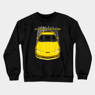 Corvette C6 Z06 - Yellow Crewneck Sweatshirt